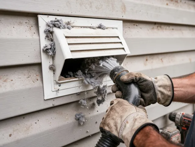 Professional dryer vent cleaning by Bay Village Dryer Vent Cleaning in Bay Village