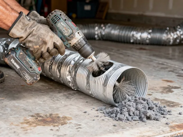 Professional duct cleaning by Bay Village Dryer Vent Cleaning in Bay Village