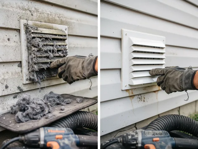Residential dryer vent cleaning by Bay Village Dryer Vent Cleaning in Bay Village